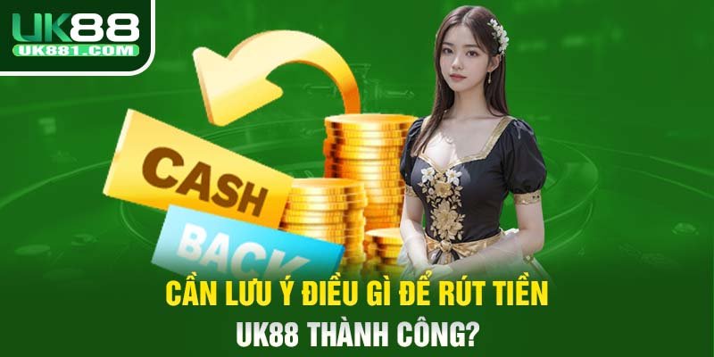 Cần lưu ý điều gì để rút tiền UK88 thành công?